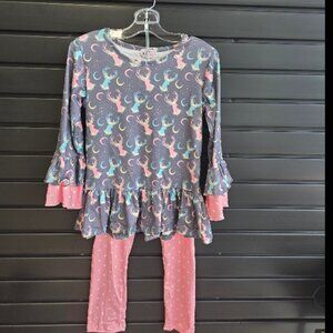 Starry Deer Two Piece Matching Set